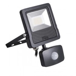 LED reflektor Kanlux ANTOS LED 20W-NW-SE B s čidlem (27095)