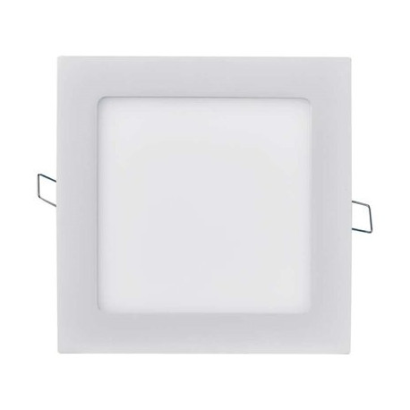 EMOS LED panel 170×170, čtvercový vestavný bílý, 12W neutrální bílá