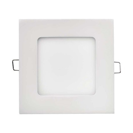 EMOS LED panel 120×120, čtvercový vestavný bílý, 6W neutrální bílá